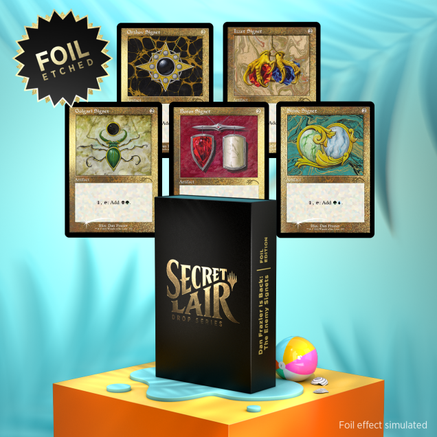 Secret Lair Drop: Dan Frazier is Back: The Enemy Signets - Foil Etched Edition