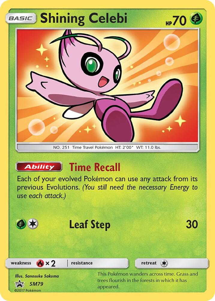 Shining Celebi - SM79 - SM Promos (SMP)