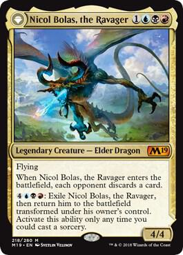 Nicol Bolas, the Ravager | Core Set 2019 | (M19) | Magic: The Gathering