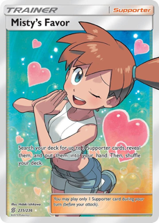 Misty's Favor (Full Art) - SM - Unified Minds (SM11)