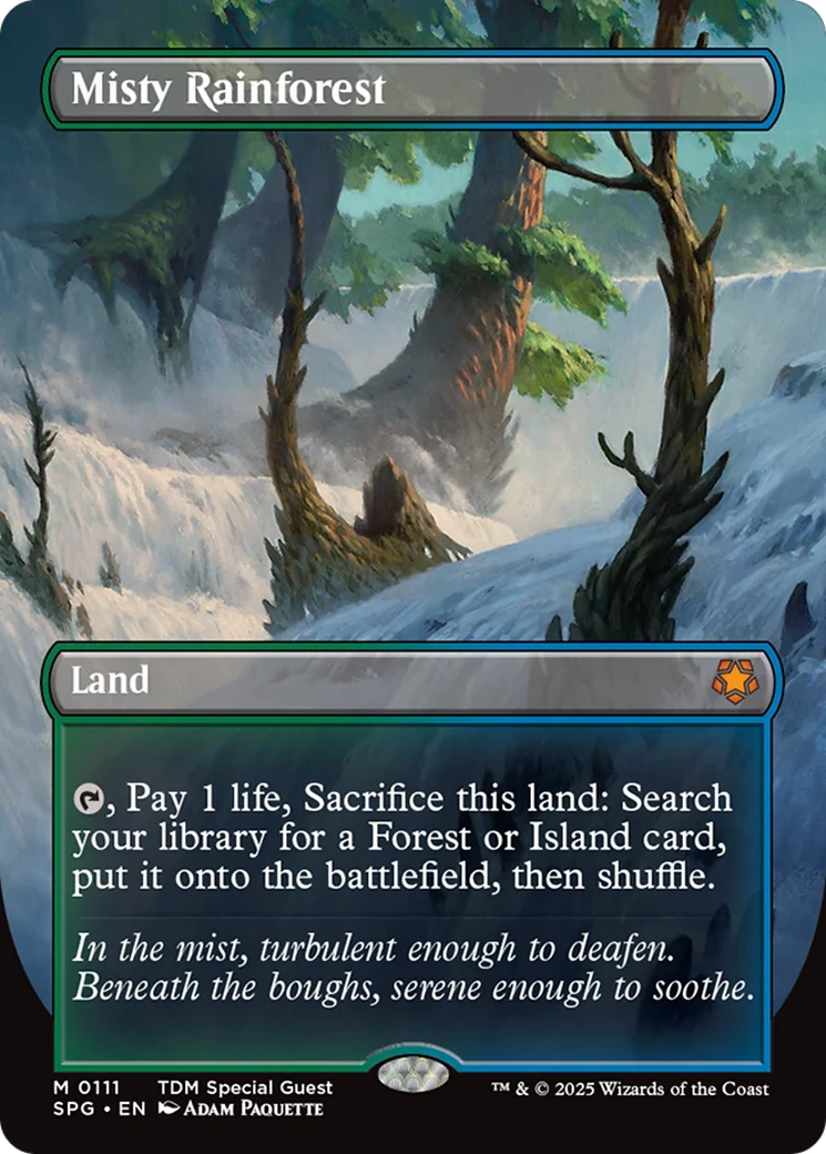 Misty Rainforest (Borderless) - Special Guests (SPG)