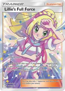 Lillie's Full Force (Full Art) - SM - Cosmic Eclipse (SM12)
