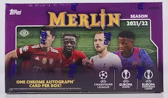 2021-22 Topps UEFA Champions League Merlin Chrome Soccer Hobby Box – Cash  Cards Unlimited