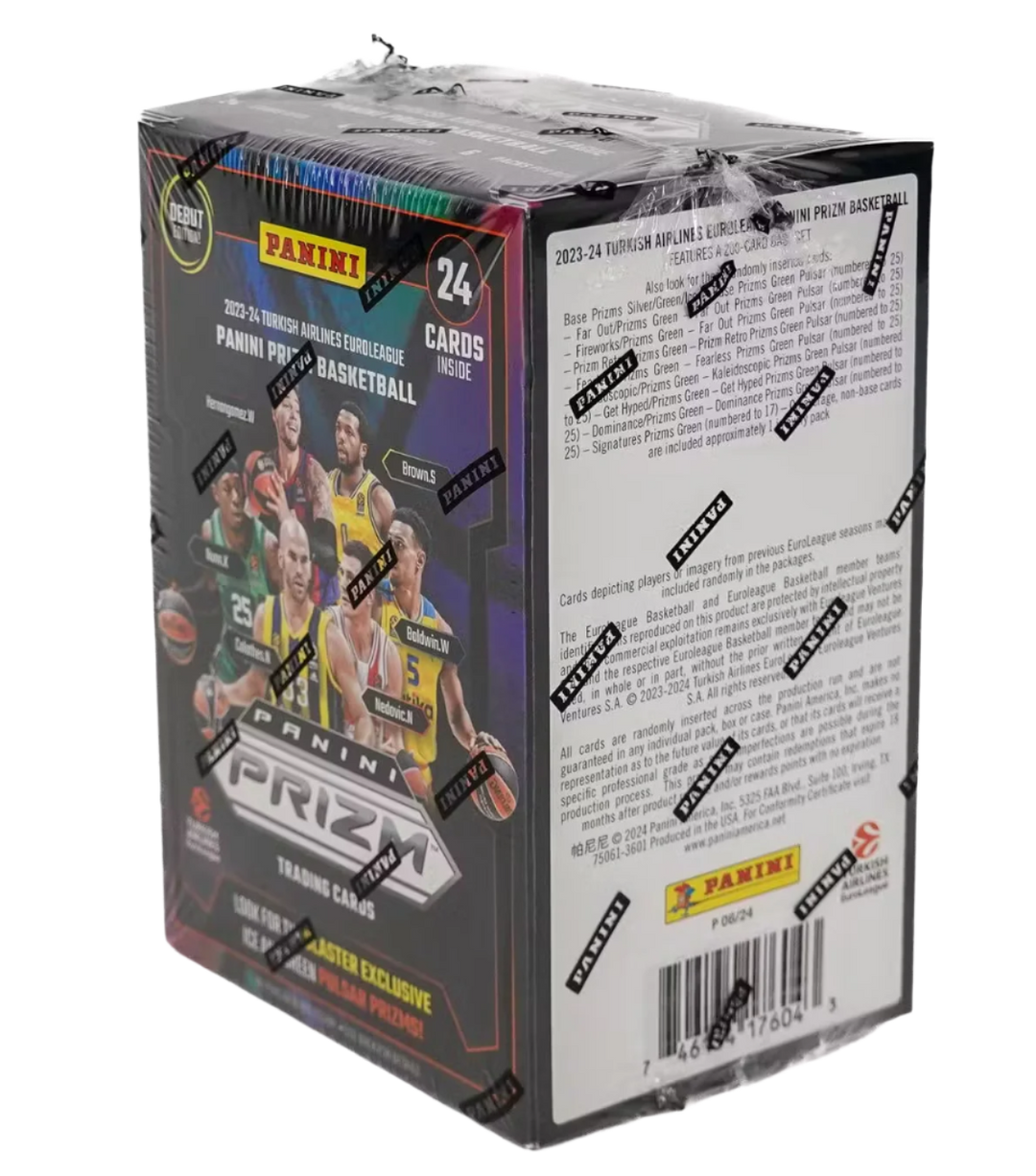 2023-24 Panini Prizm Turkish Airlines EuroLeague Basketball 6-Pack Blaster Box