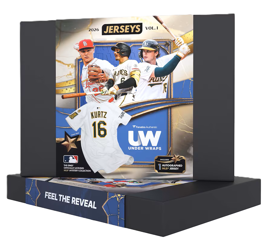 記念グッズ FANATICS UNDER WRAPS MLB JERSEYS VOL.I 2026 Fanatics Under Wraps MLB Jersey Volume-1 (Single Mystery Box