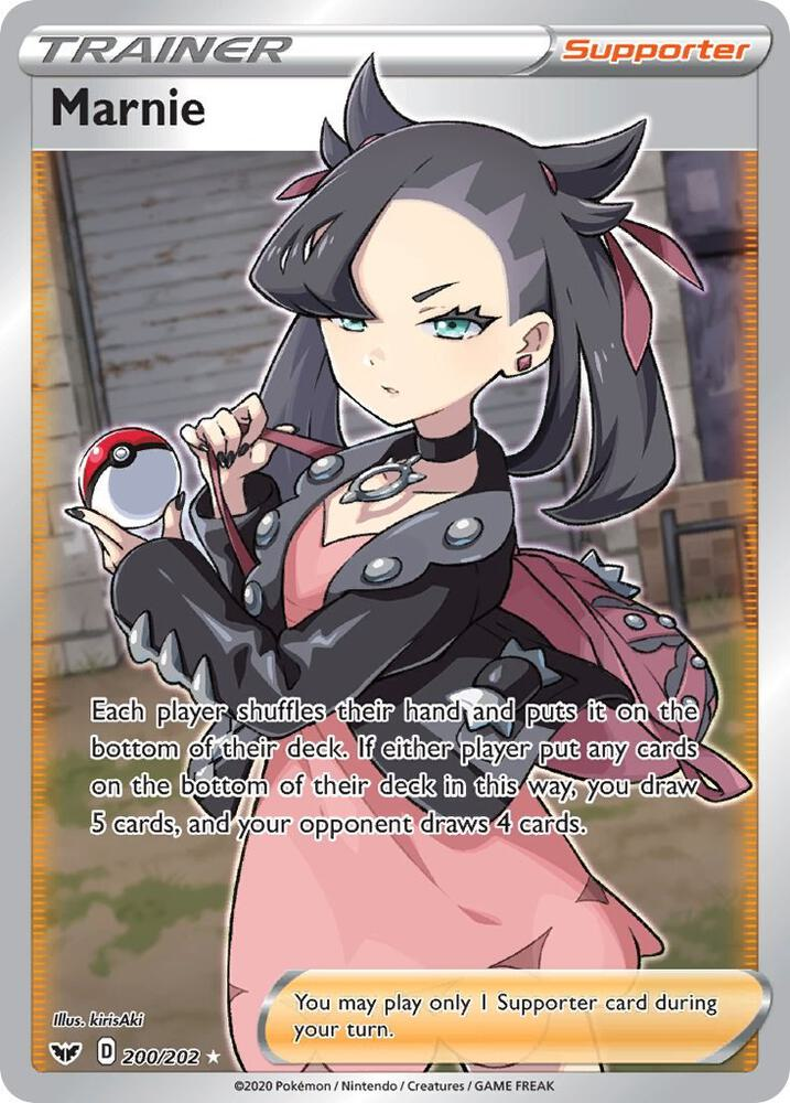Marnie (Full Art) - SWSH01: Sword & Shield Base Set (SWSH01)