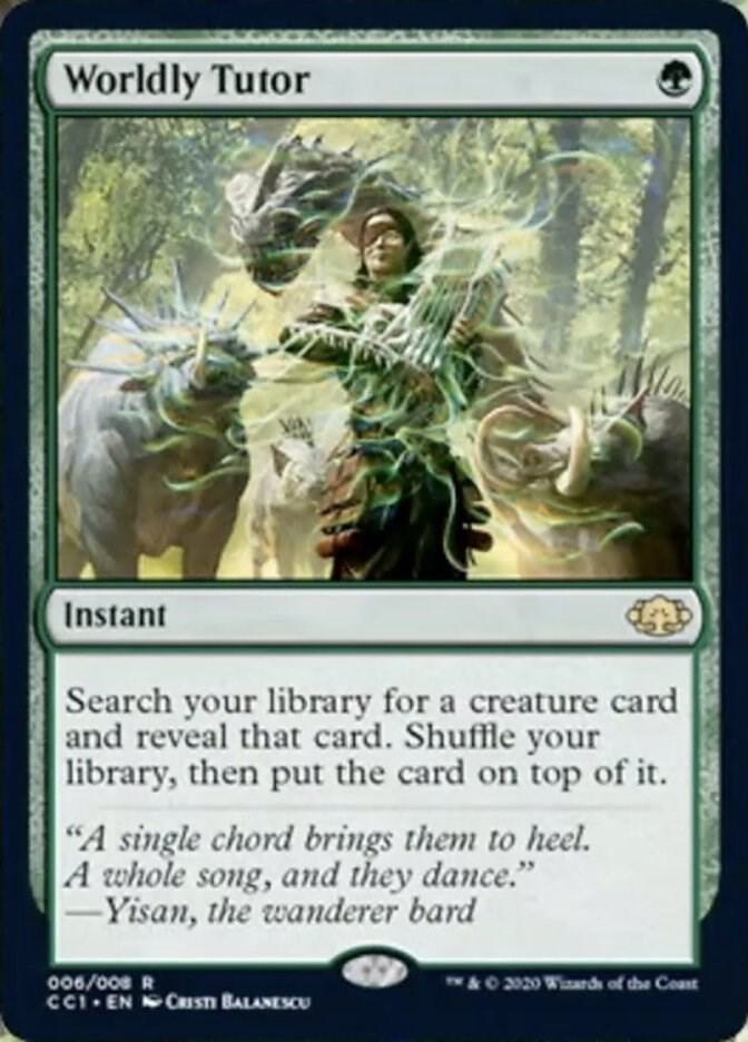 Worldly Tutor - Commander Collection: Green (CC1)