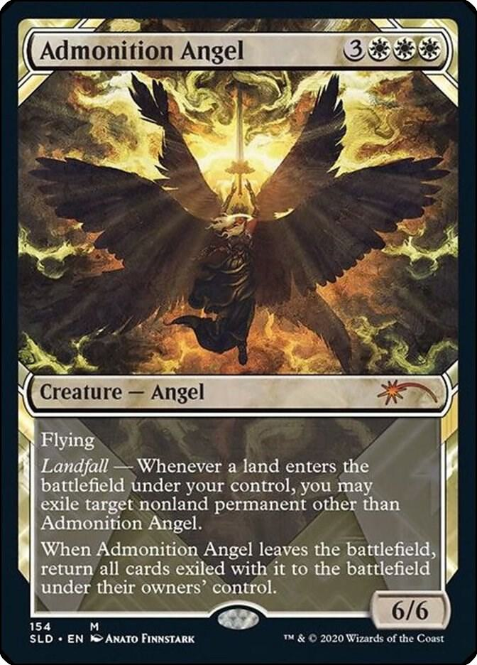 Admonition Angel | Secret Lair Drop Series | (SLD) | Magic: The Gathering
