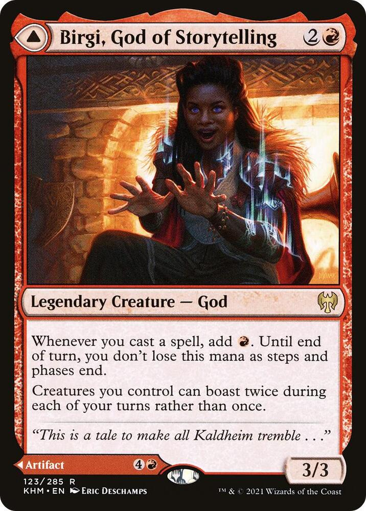 Birgi, God of Storytelling - Kaldheim (KHM)