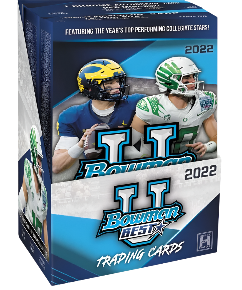 2022 Topps Bowman Best University Football Hobby Box