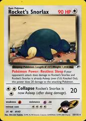 Rocket's Snorlax - Gym Heroes (G1)