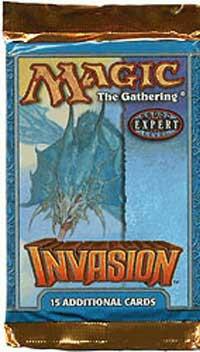 MTG Invasion Booster Pack | Vintage Magic Cards