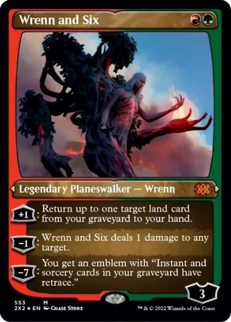 Wrenn and Six (Foil Etched) - Double Masters 2022 (2X2)