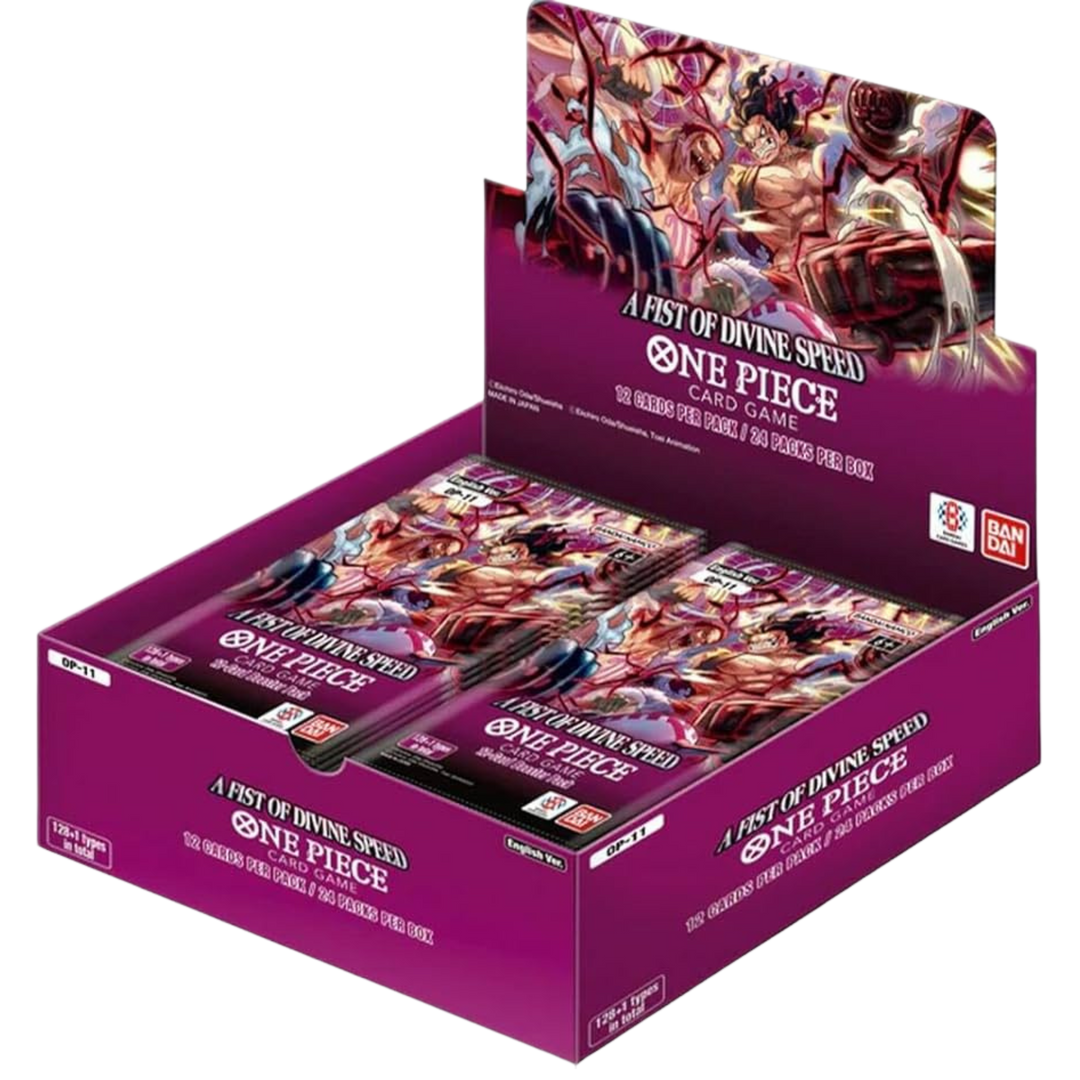 One Piece Card Game - A Fist of Divine Speed OP-11 Booster Box