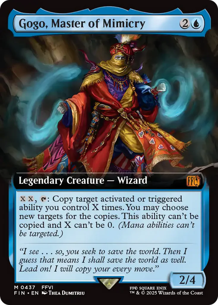 Gogo, Master of Mimicry (Extended Art) - Final Fantasy (FIN)