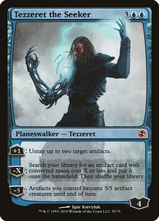 Tezzeret the Seeker - Duel Decks: Elspeth vs. Tezzeret (DDF)