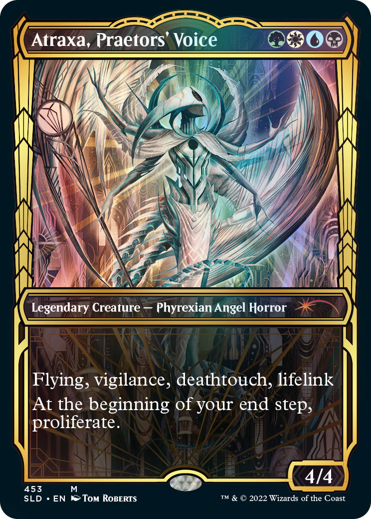 Atraxa, Praetors' Voice (Gilded Foil) - Secret Lair Drop Series (SLD)