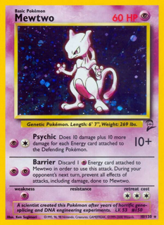 Mewtwo - Base Set 2 (BS2)