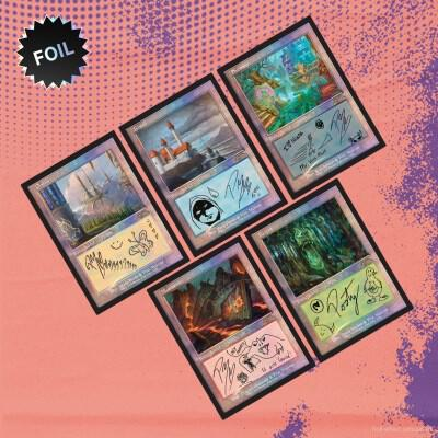 Secret Lair x Post Malone: The Lands - Traditional Foil Edition (SLD)