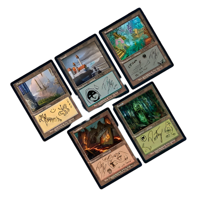 Secret Lair x Post Malone: The Lands - Non-Foil Edition (SLD)