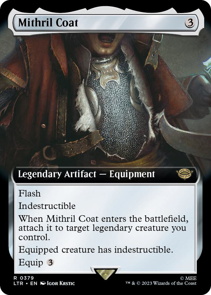Mithril Coat (Extended Art) - Universes Beyond: The Lord of the Rings: Tales of Middle-earth (LTR)
