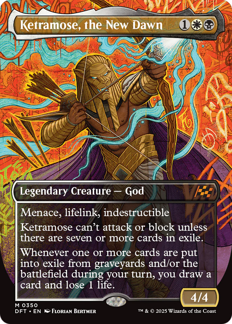 Ketramose, the New Dawn (Borderless) - Aetherdrift (DFT)