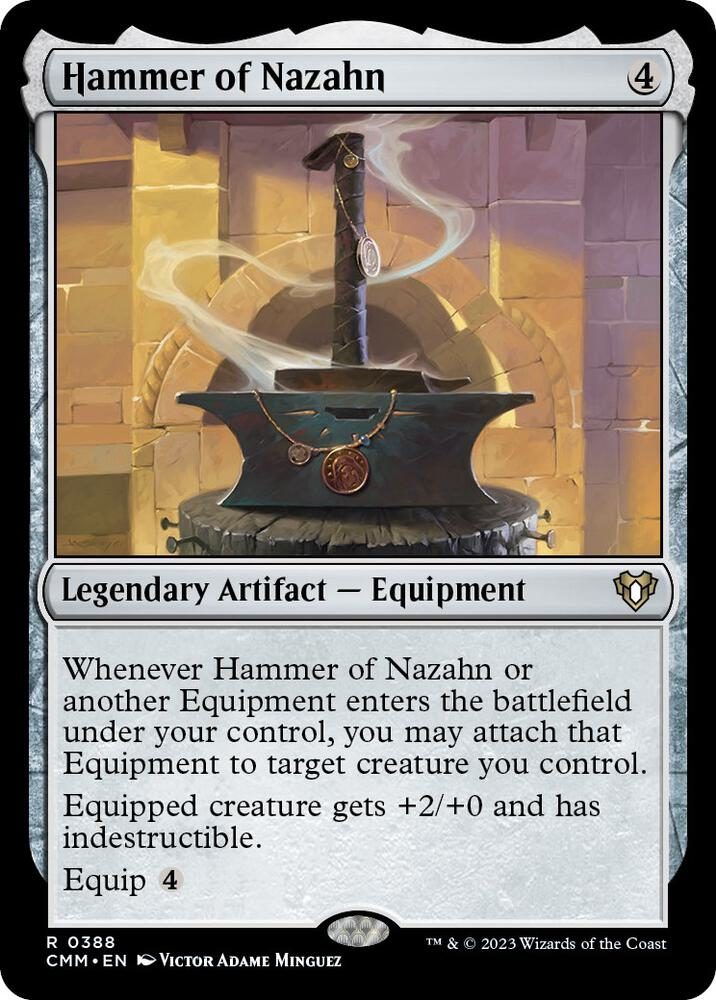 Hammer of Nazahn - Commander Masters (CMM)