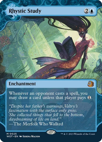 Rhystic Study - Wilds of Eldraine