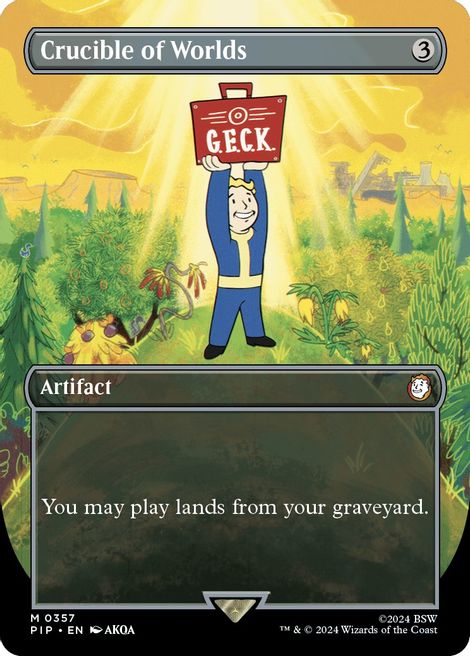 Crucible of Worlds - Universes Beyond: Fallout (PIP)