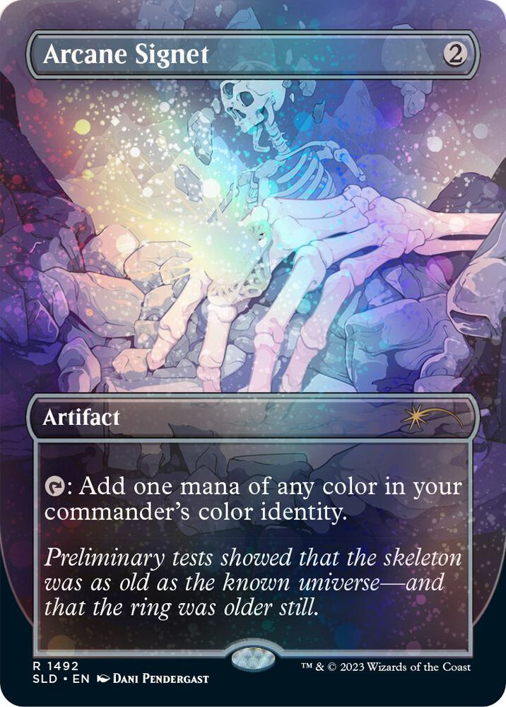 mtg arcane secret lair cards Signet (Secret Drop) Arcane Signet Secret Lair