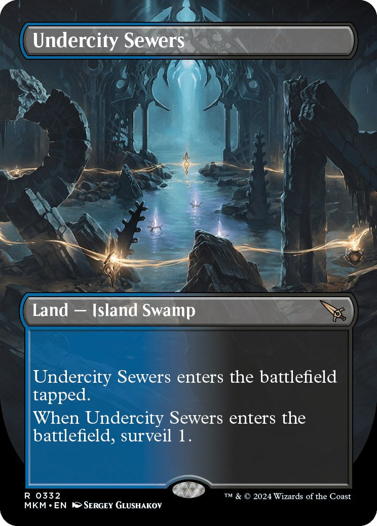 Undercity Sewers (Borderless) - Murders at Karlov Manor (MKM)