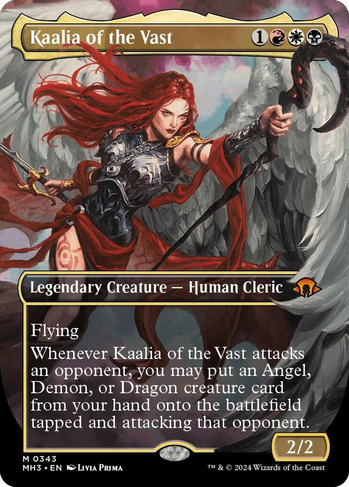 Kaalia of the Vast (0343) (Borderless) - Modern Horizons 3 (MH3)