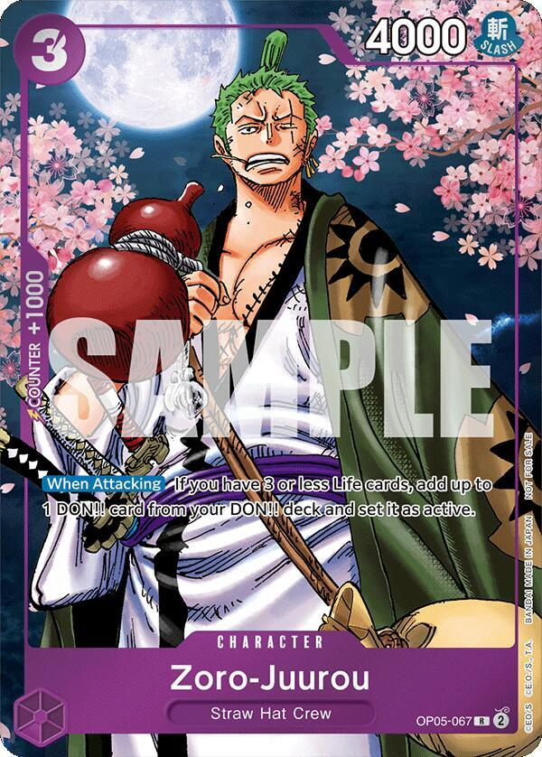 one piece card game event pack vol 1 Zoro-Juurou (Event Pack Vol. 5)