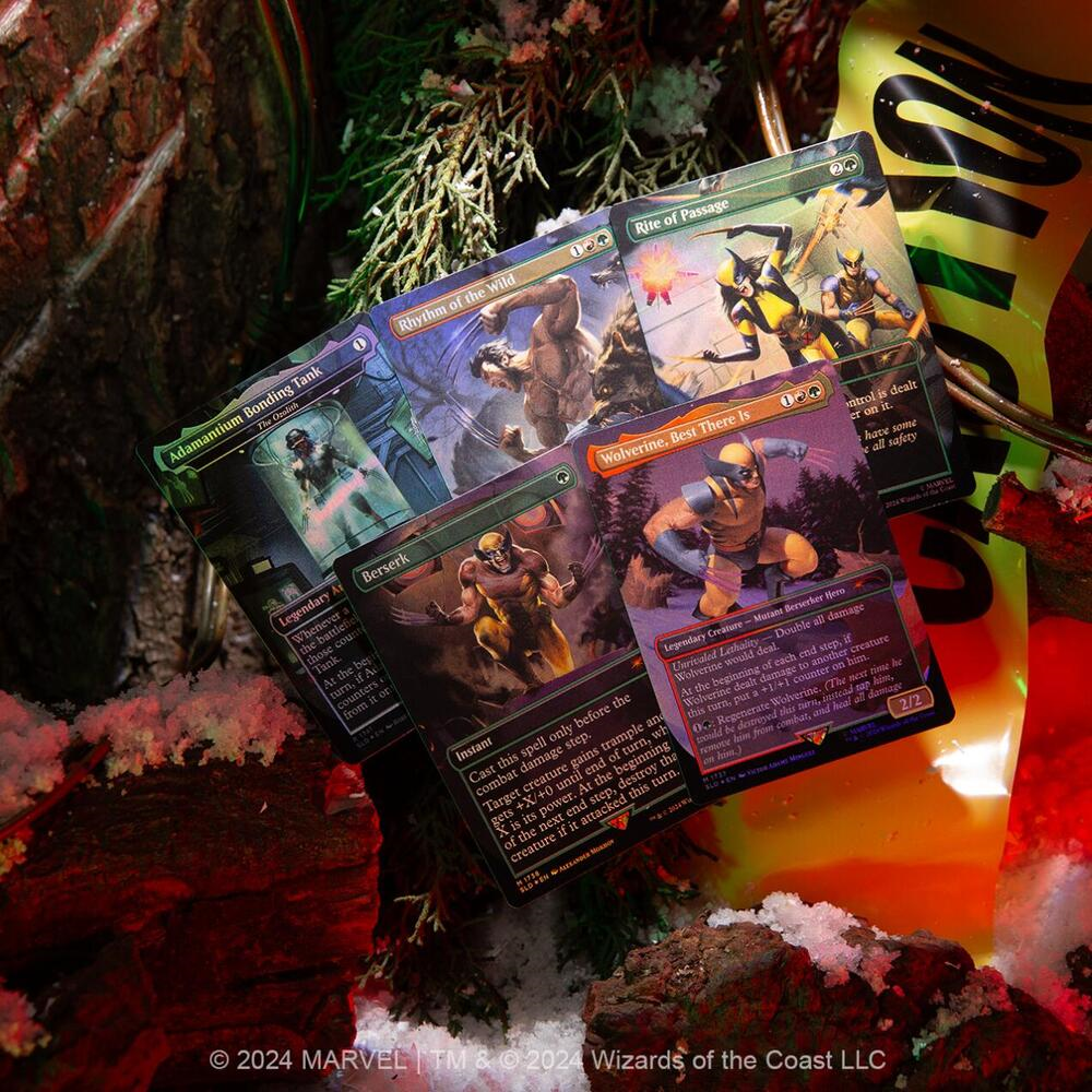 contest of champions rare cards Secret Lair Drop: Secret Lair x Marvel's Wolverine
