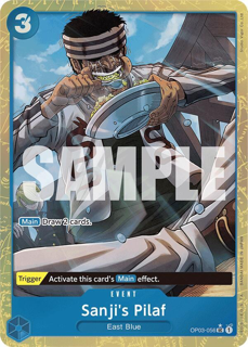 Sanji's Pilaf (Alternate Art) - Premium Booster - The Best - (PRB-01)