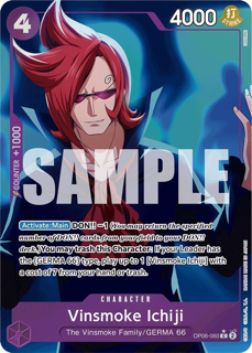 Vinsmoke Ichiji (OP06-060) (Full Art) - Premium Booster - The Best - (PRB-01)