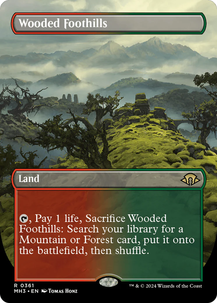 Wooded Foothills (Borderless) - Modern Horizons 3 (MH3)
