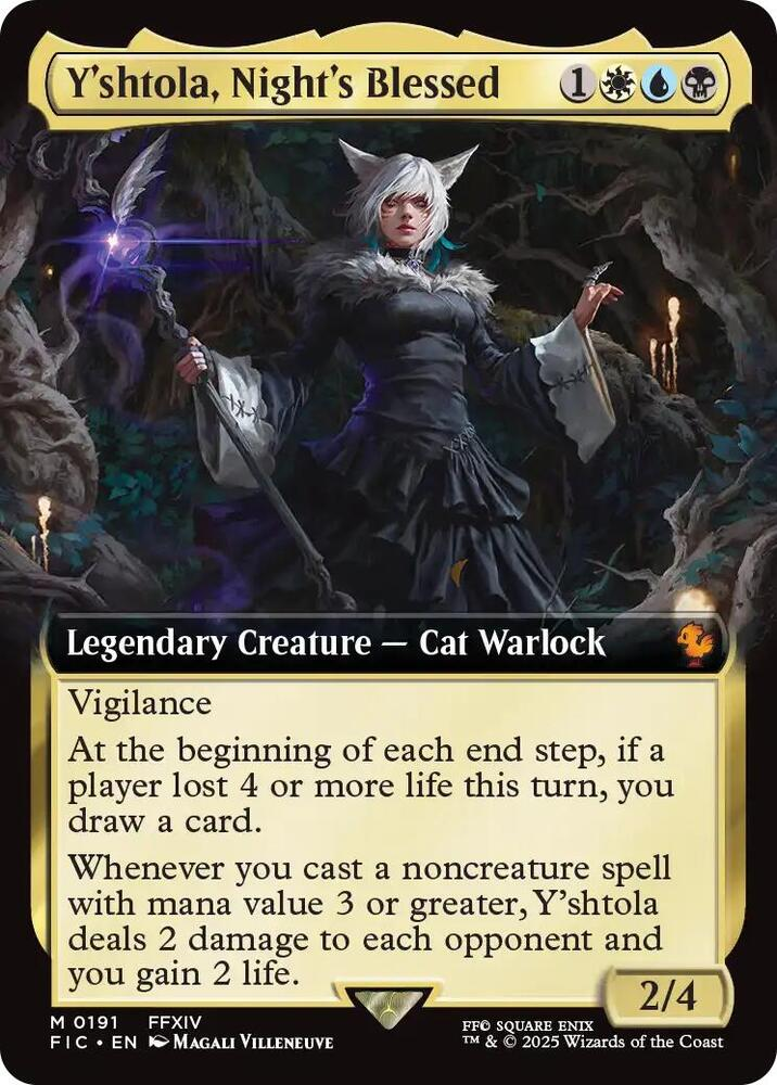 Y'shtola, Night's Blessed (Extended Art) - Commander: Final Fantasy (FIC)