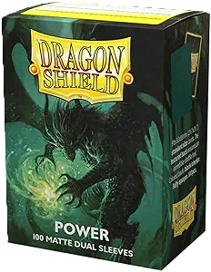 Dragon Shield Sleeves: Power Standard Dual Matte (Box Of 100)