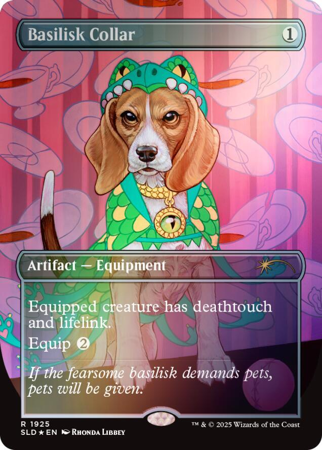 Basilisk Collar (1925) (Rainbow Foil) - Secret Lair Drop Series (SLD)