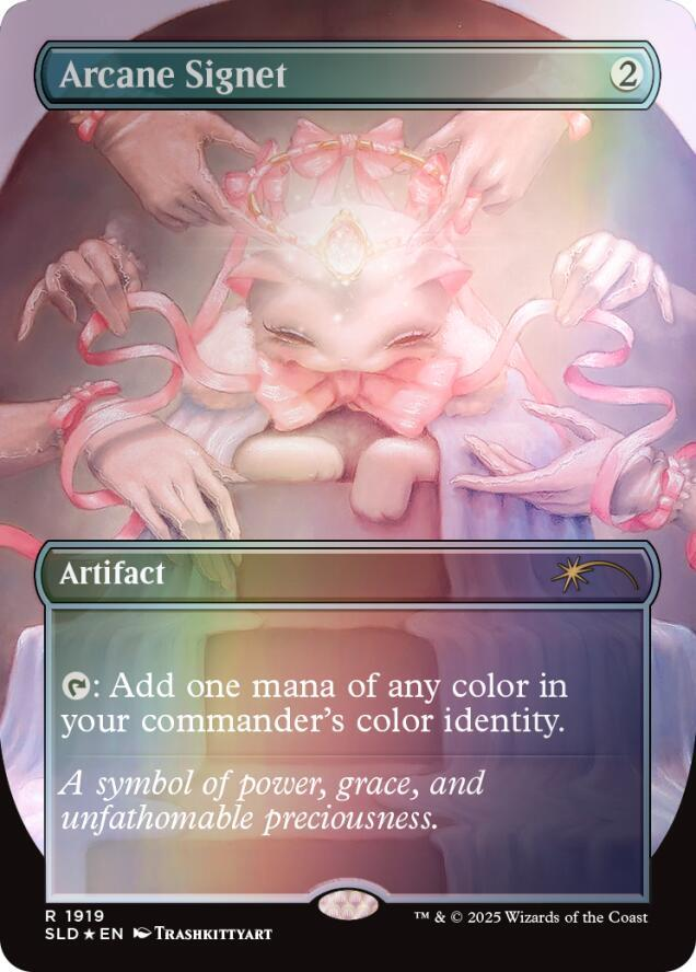 Arcane Signet (1919) (Rainbow Foil) - Secret Lair Drop Series (SLD)