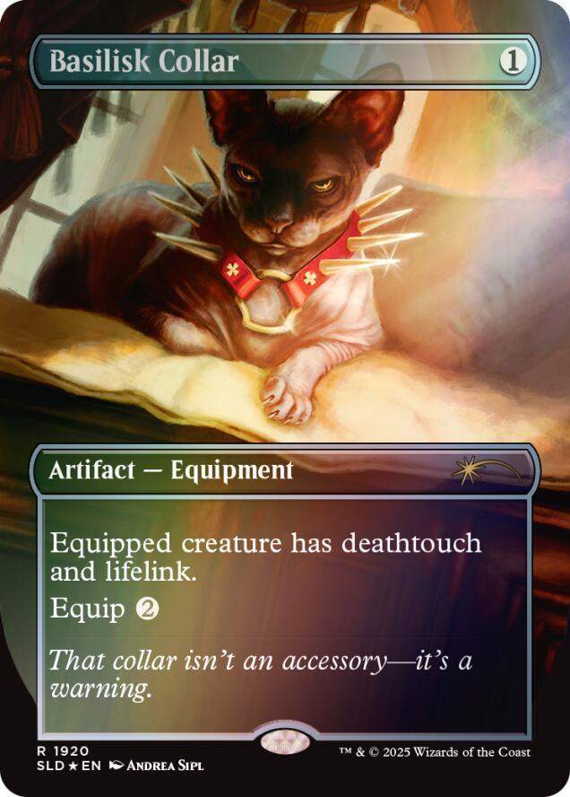Basilisk Collar (1920) (Rainbow Foil) - Secret Lair Drop Series (SLD)