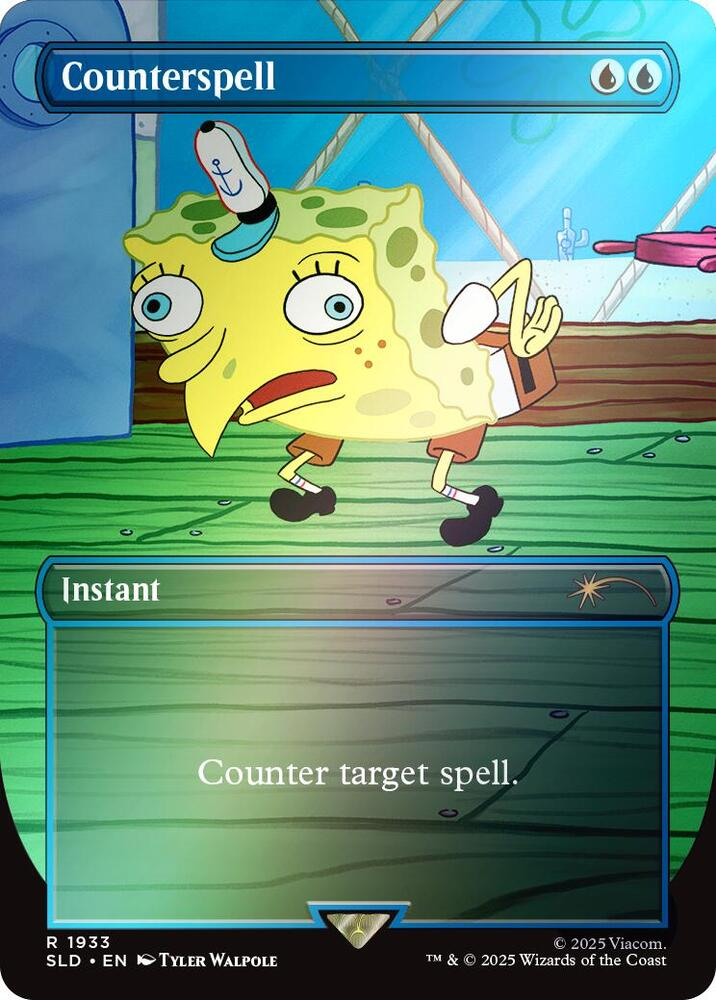 Counterspell (1933) (Rainbow Foil) - Secret Lair Drop Series (SLD)