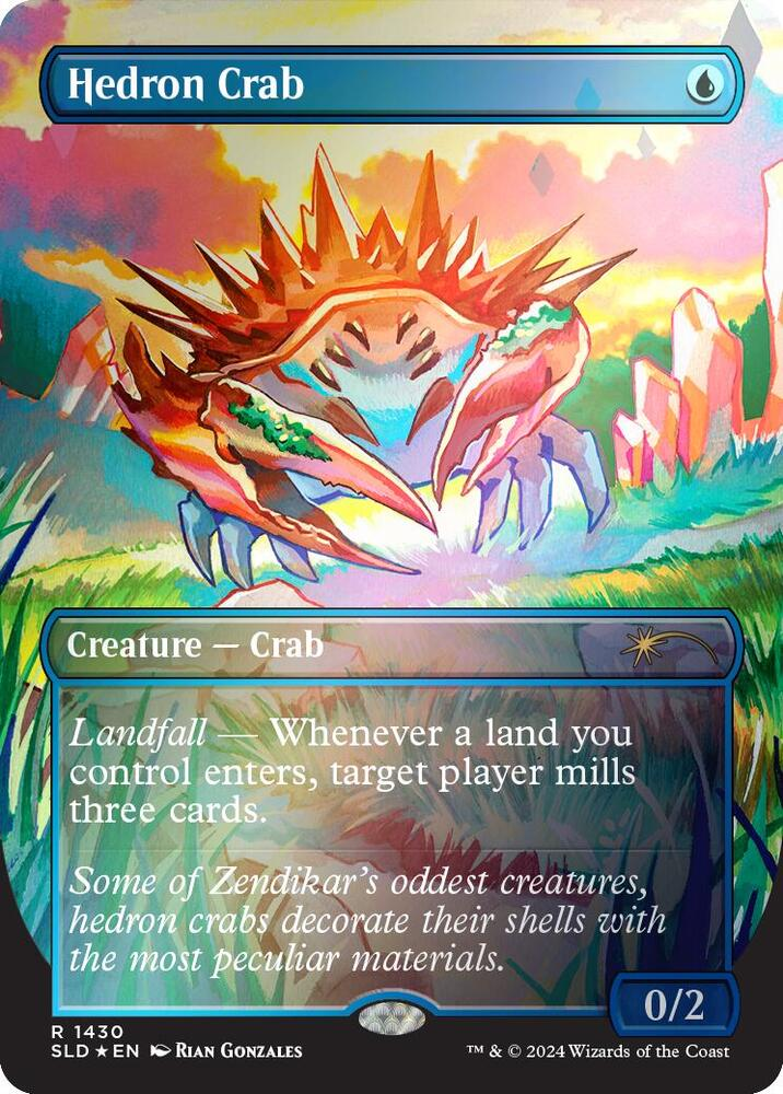 Hedron Crab (Rainbow Foil) - Secret Lair Drop Series (SLD)