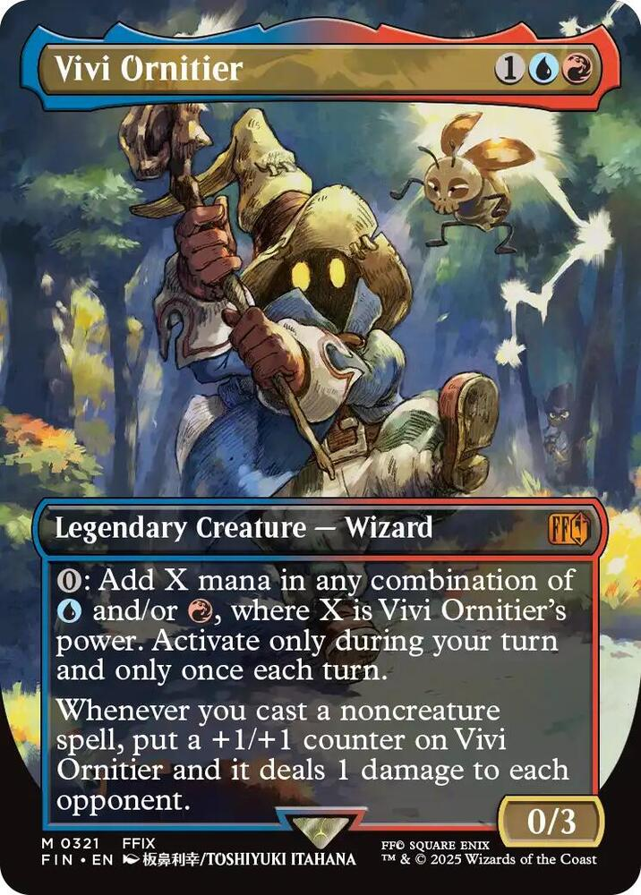 Vivi Ornitier (Borderless) - Final Fantasy (FIN)