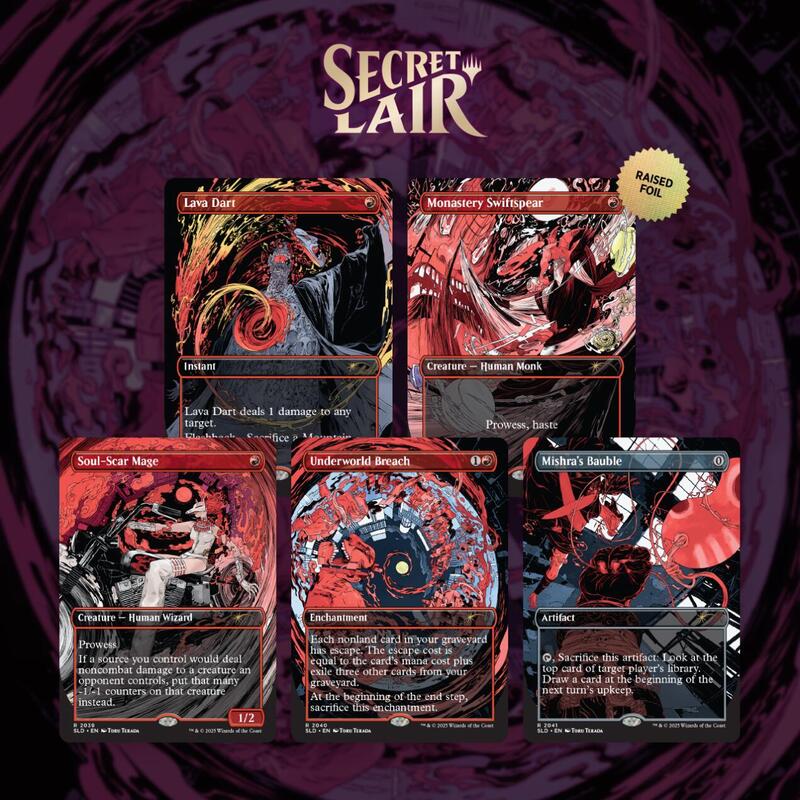 Secret Lair Drop: vroooOOOMMMMMM! - Raised Foil Edition – Cash