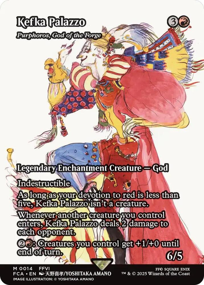 Kefka Palazzo - Purphoros, God of the Forge (Showcase) - Final Fantasy: Through the Ages (FCA)