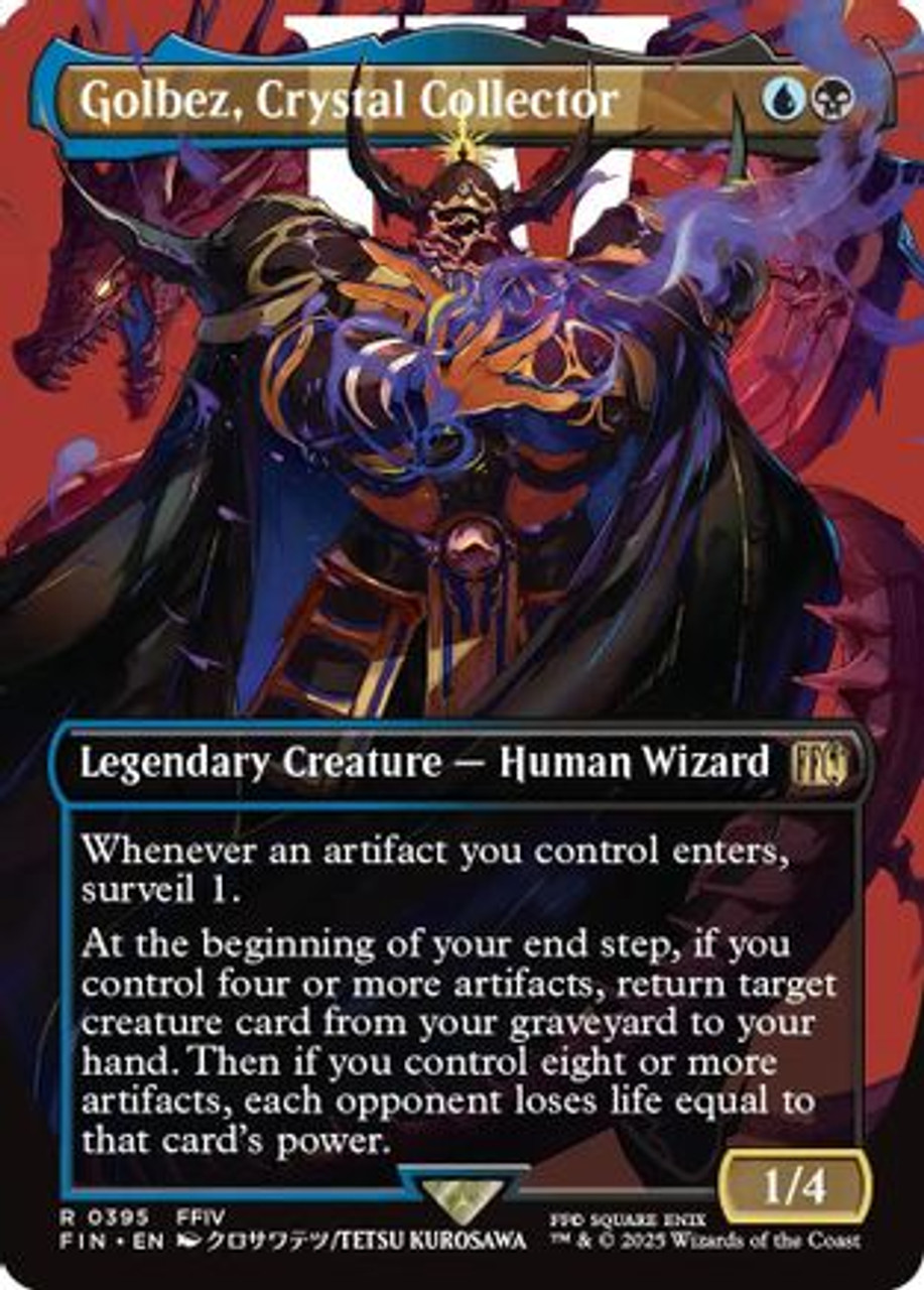 Golbez, Crystal Collector (Borderless) (Surge Foil) - FINAL FANTASY (FIN)