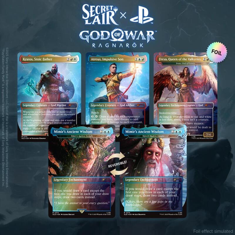 Secret Lair x God of War: Norse - Traditional Foil Edition – Cash