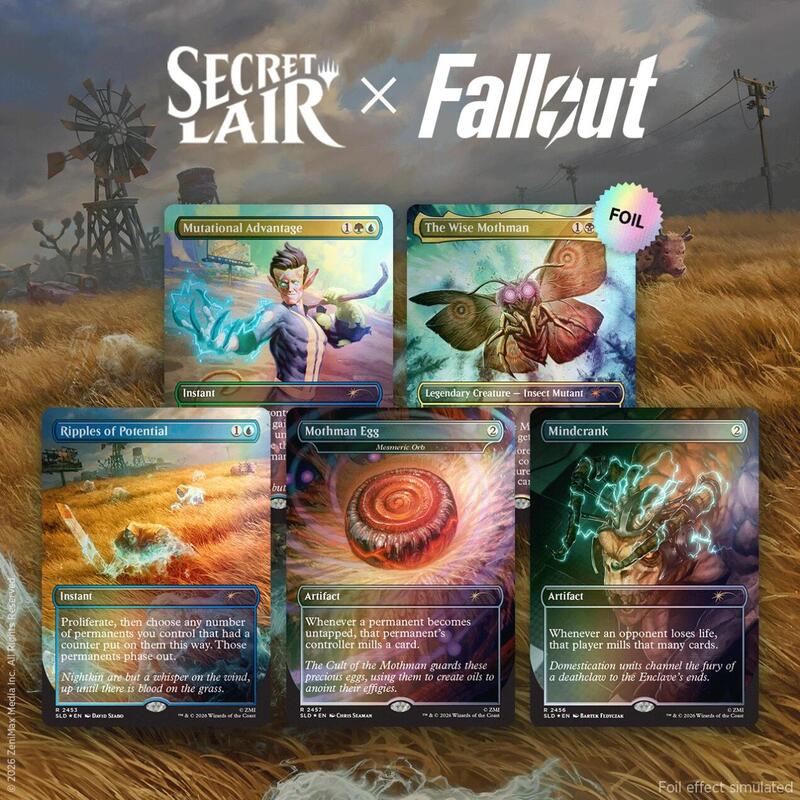 Secret Lair x Fallout : Rad Foil Edition Secret Lair x Fallout : Rad Foil Edition